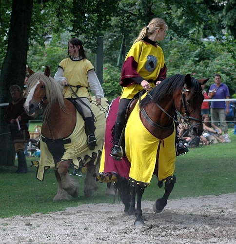 2005_0813 (01).JPG - Uppvärmning inför Riddarspelet